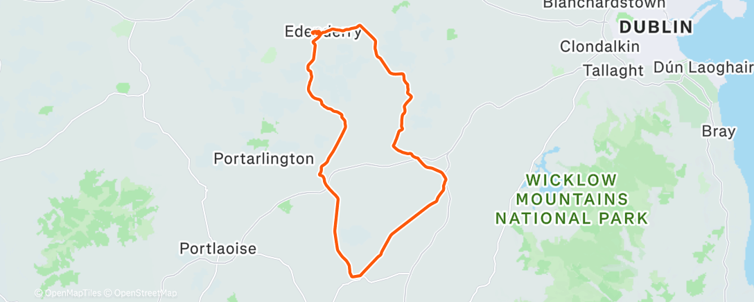 Map of the activity, Turkey burn off spin. Puncture 10k from home!!