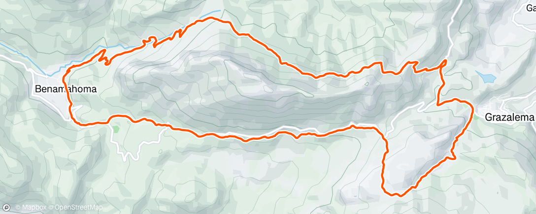 Mappa dell'attività Lunch Trail Run