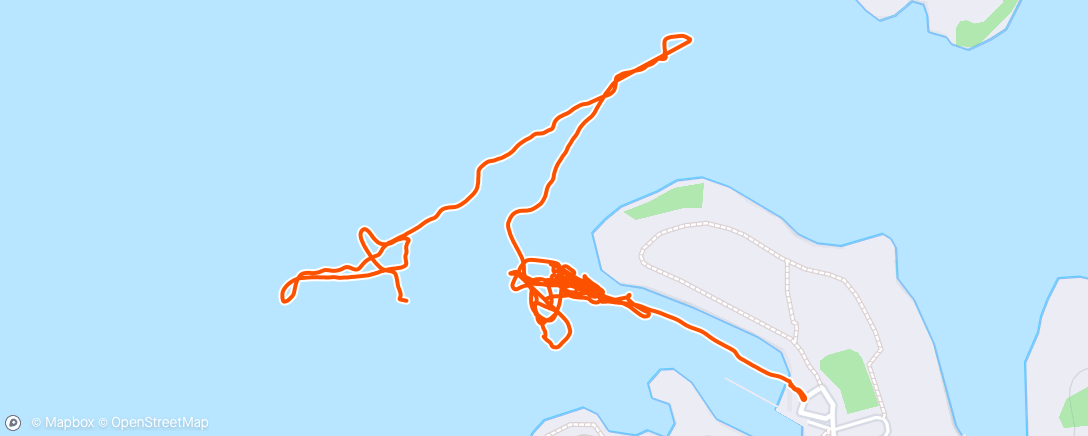Карта физической активности (Afternoon Kayaking for Pollock)