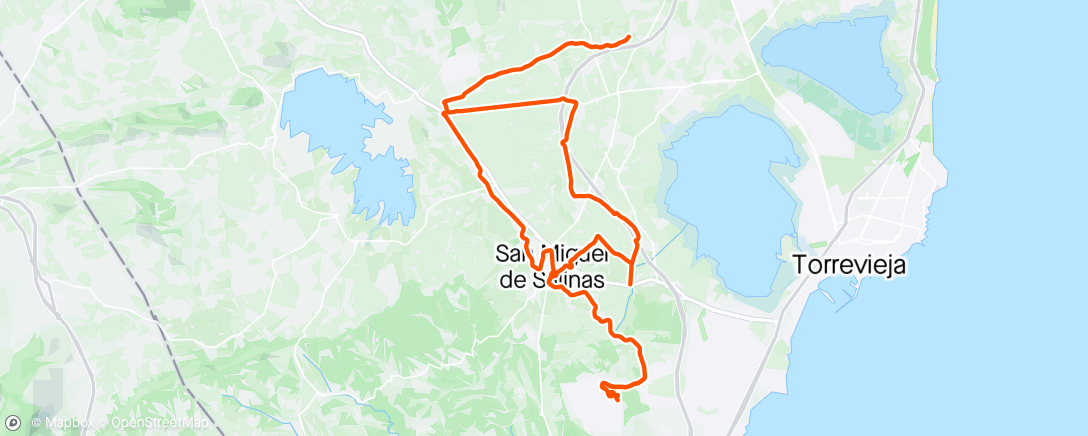 Map of the activity, Morning Ride  in the heat.  29*c