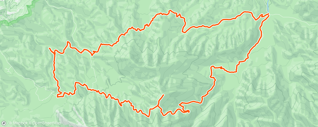 Map of the activity, Smokies