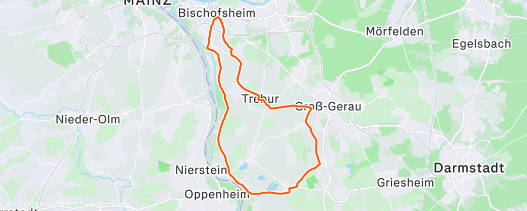 Map of the activity, road - 26_08