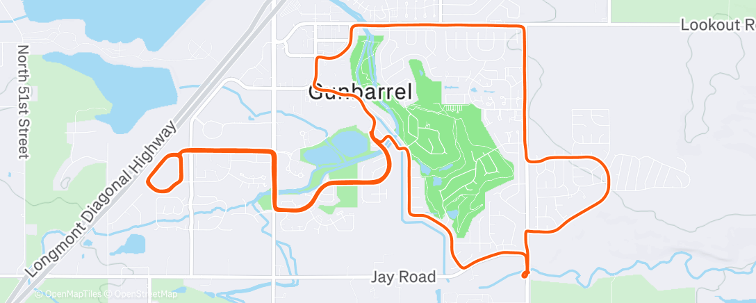 活动地图，good long run workout!