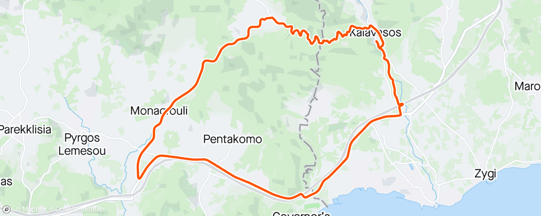 Mapa da atividade, Kurze Ostermontag Runde