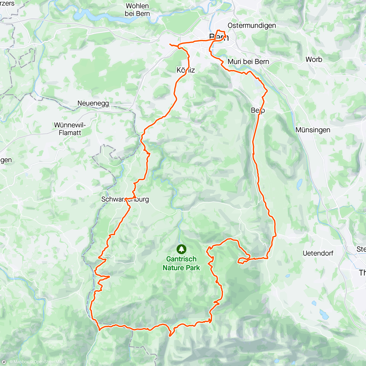 Mapa da atividade, Burgisteil