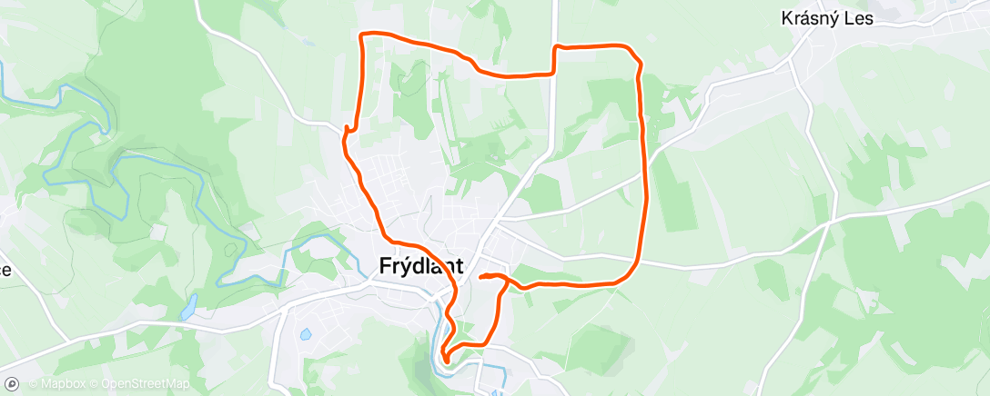 Map of the activity, Prochajda