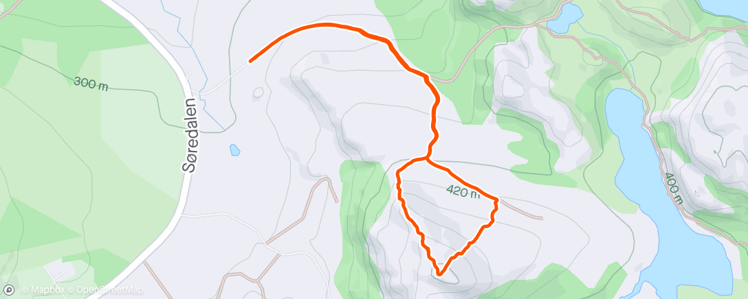 Map of the activity, FTJ: Grytefjellet