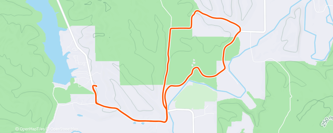 Map of the activity, Morning Ride