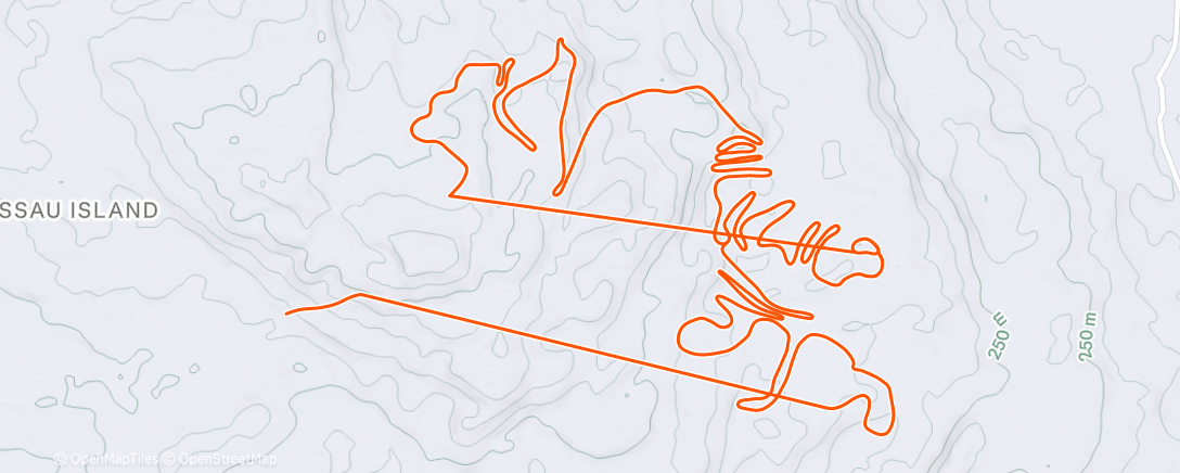 Map of the activity, TrainingPeaks Virtual - Let It Flow