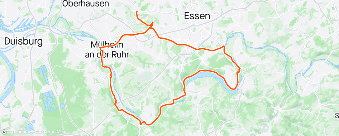 「Gravel-Fahrt am Nachmittag」活動的地圖