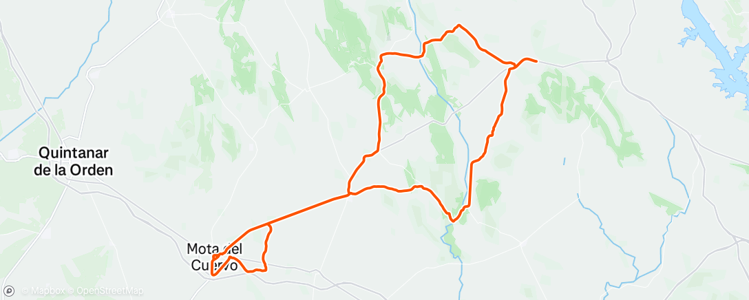 Mapa de la actividad (Morning Ride)