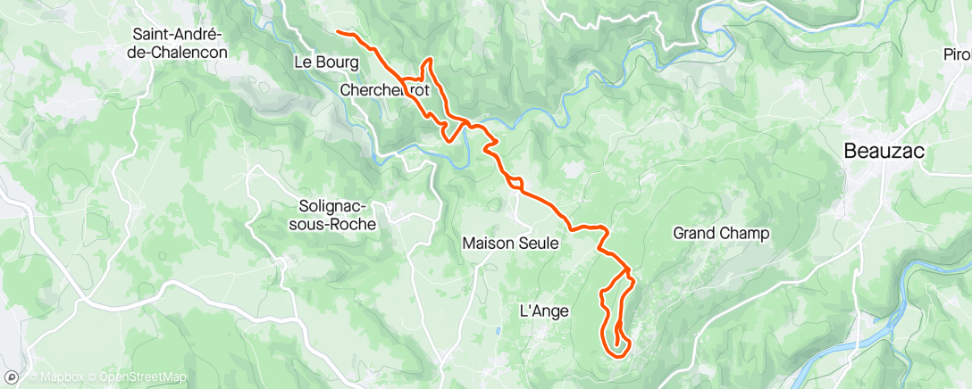 Mapa de la actividad, Tour de madeleine avec Clément et Mezian. 👍