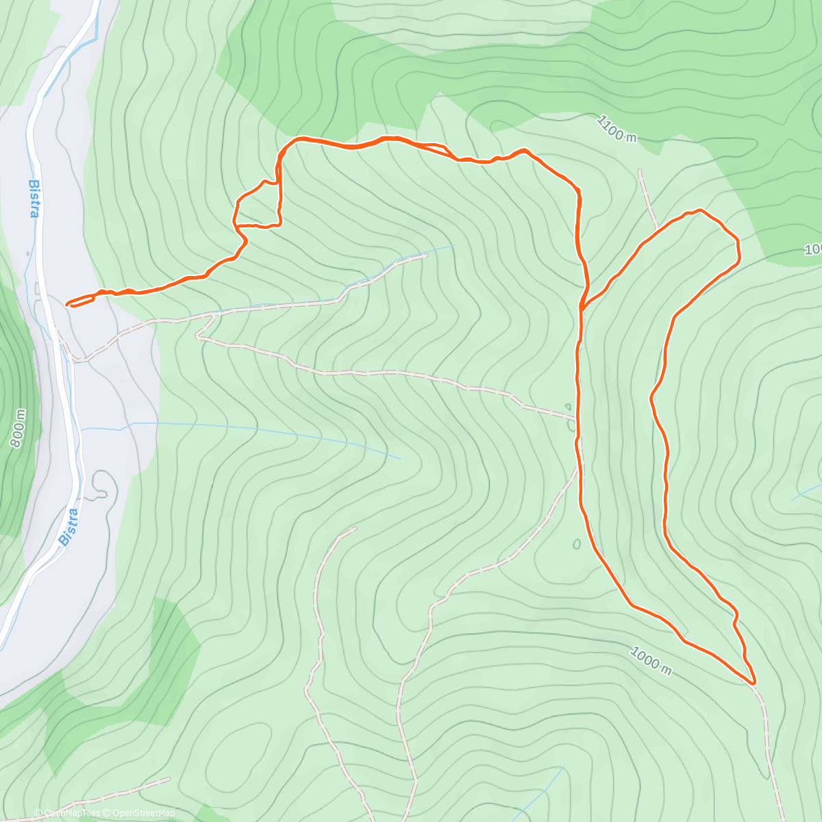 Map of the activity, Ho Ho Ho Run