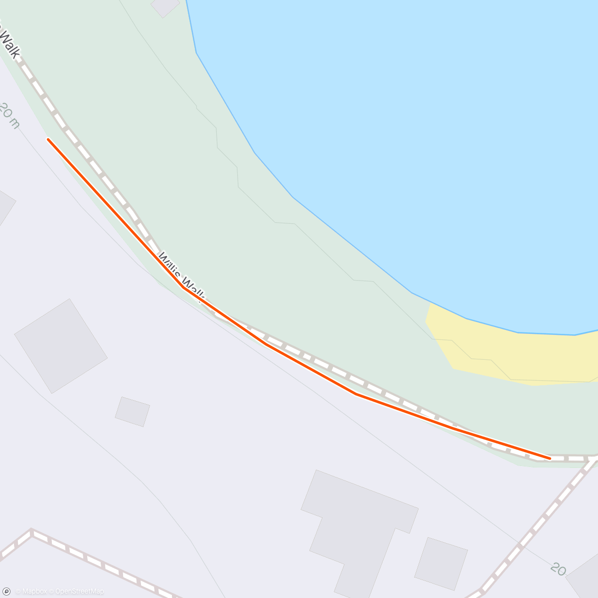 Map of the activity, Boulders beach