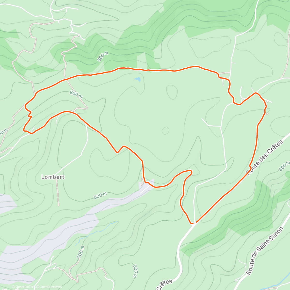 Map of the activity, En famille 🥰