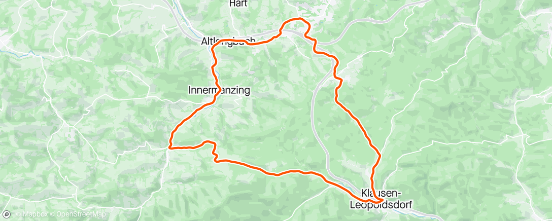 「Ausdauer mit 2x(2x30“ L6) +10“ Sprint」活動的地圖