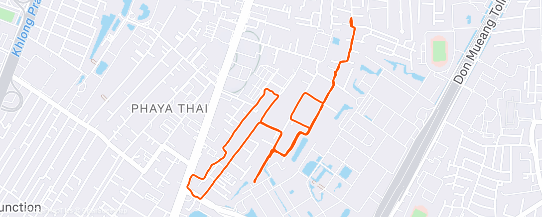 Карта физической активности (Morning Run)