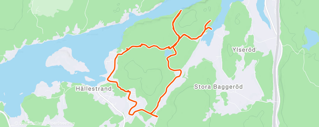 Map of the activity, Afternoon E-Mountain Bike Ride