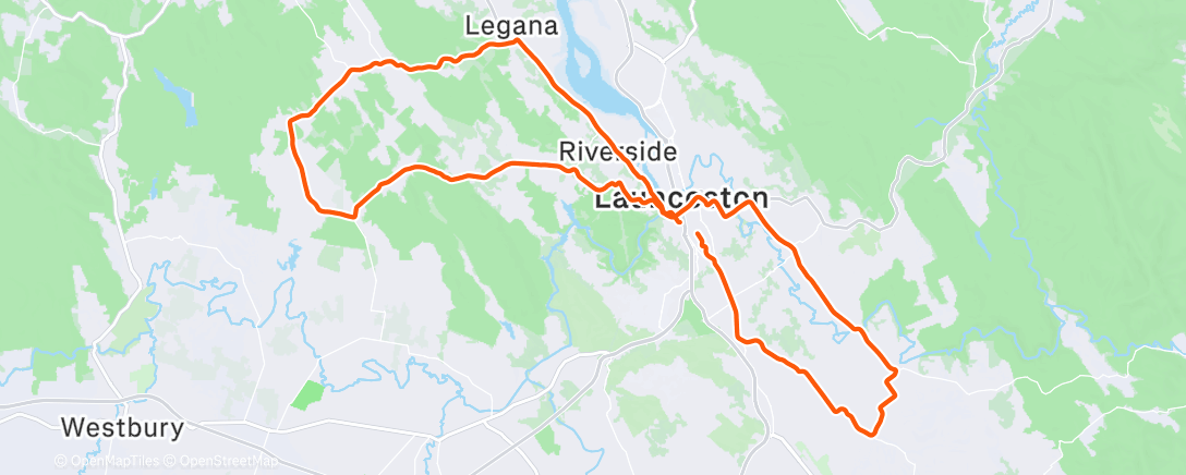 Peta aktivitas, Morning Ride