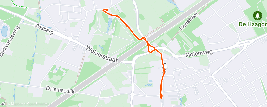 Map of the activity, Kerststal