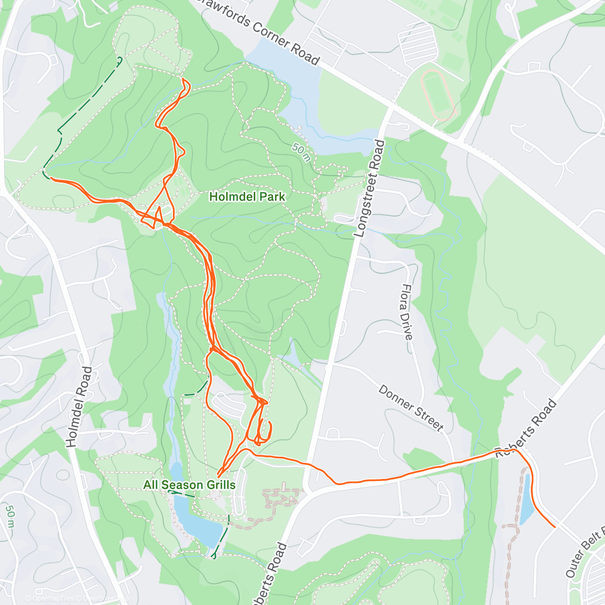 Map of the activity, STATES!