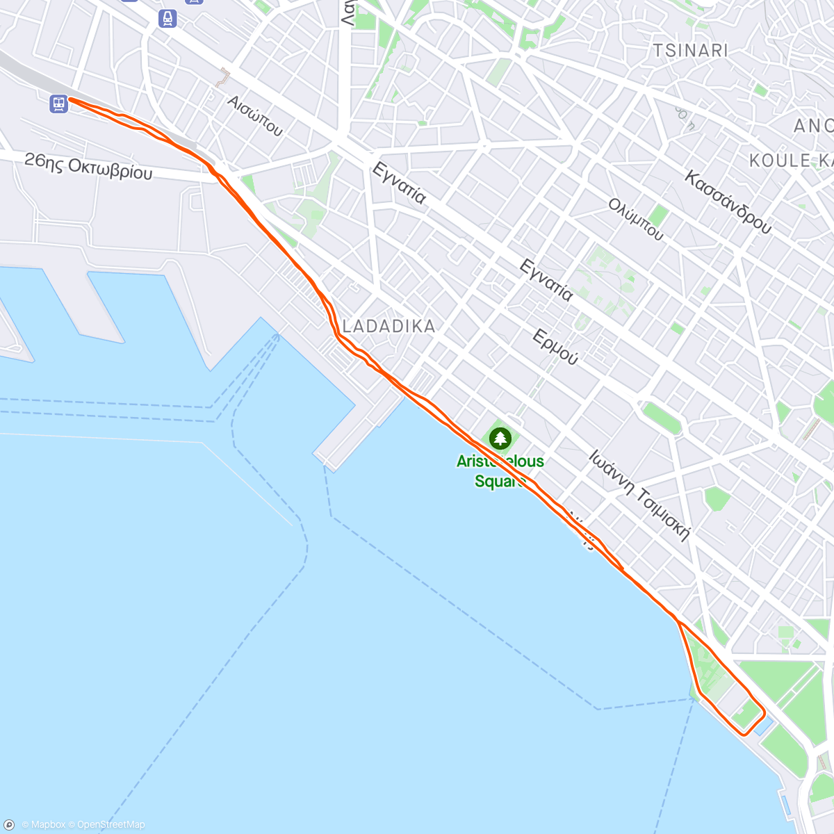 Map of the activity, Morning Breather