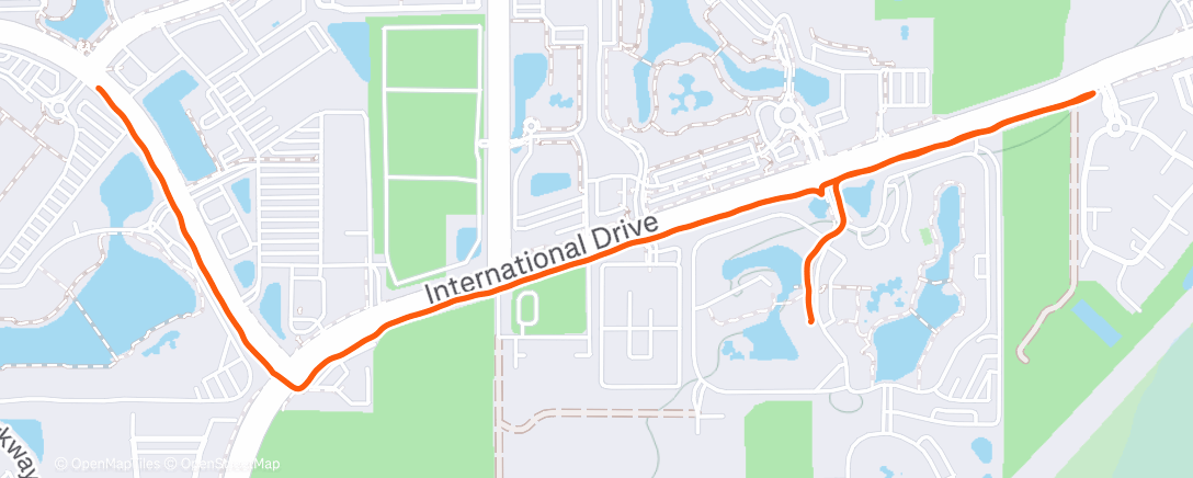 Carte de l'activité Morning Run