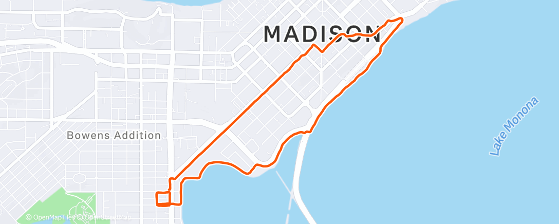 Map of the activity, FOUR