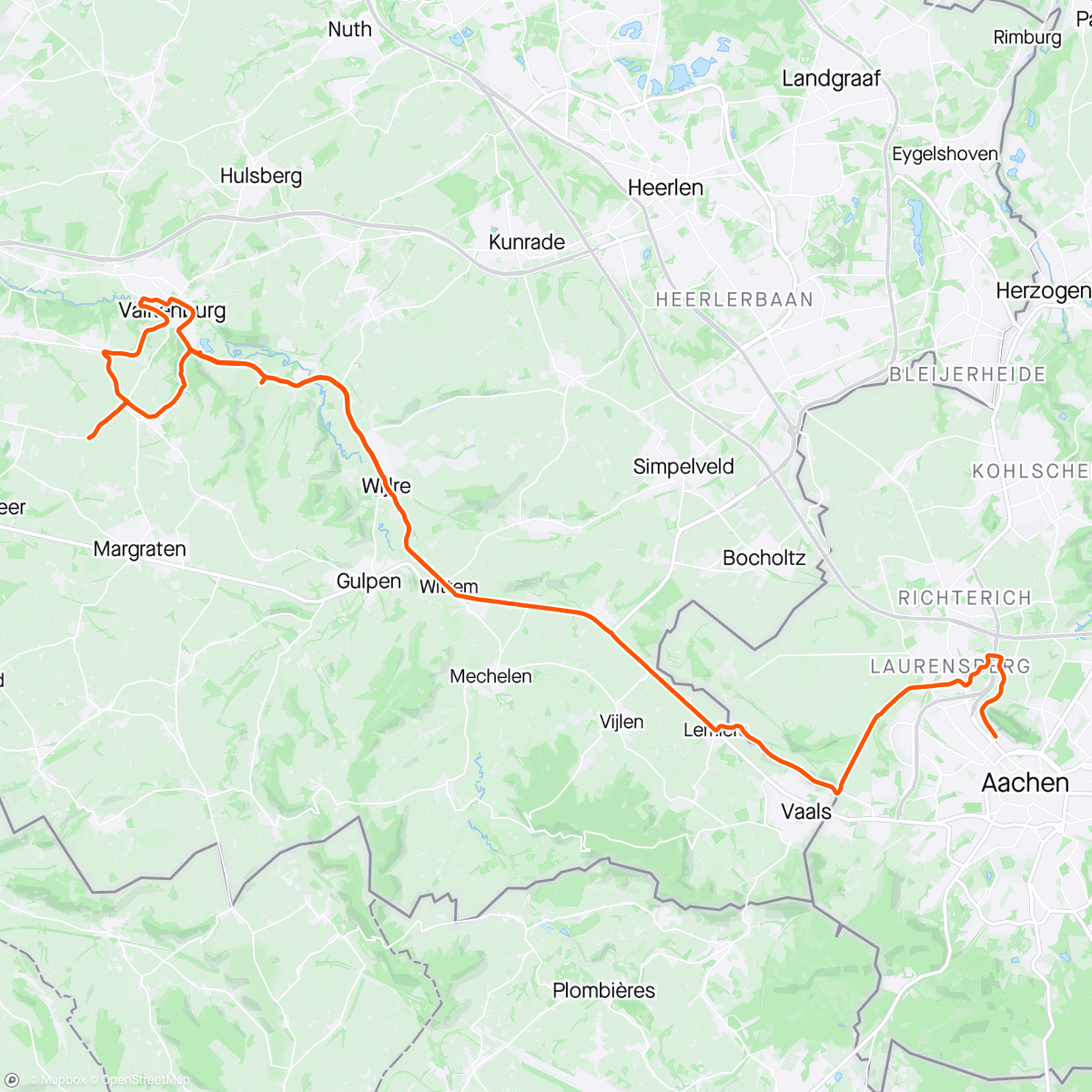 Map of the activity, Gravel Gran Fondo - Das Rennen