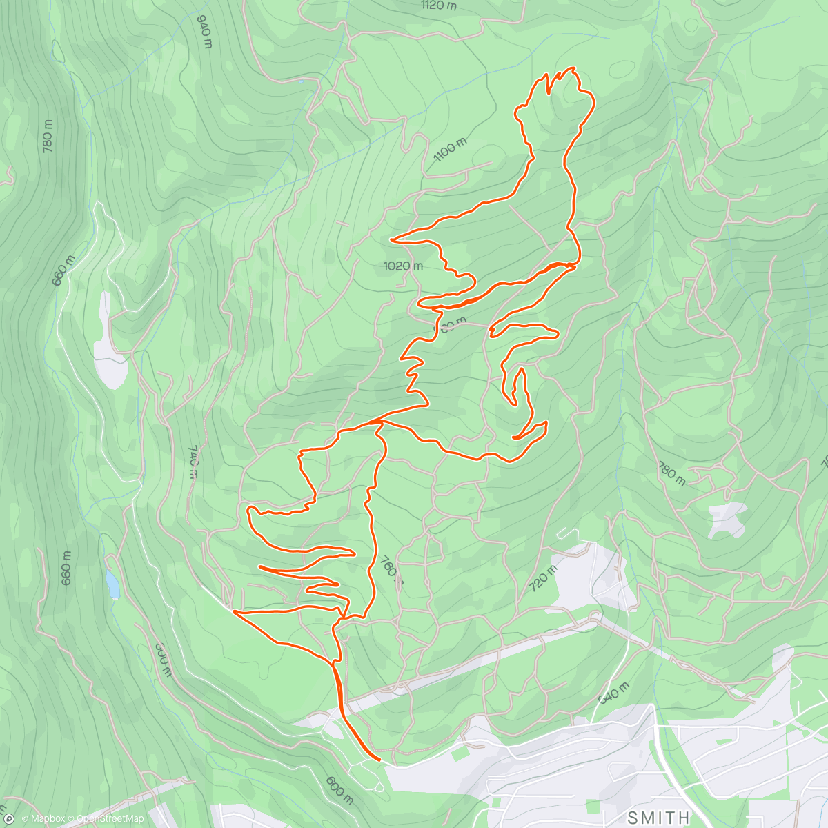 Map of the activity, First ride after sitting in a classic car for 3 days.