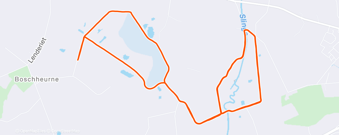 Map of the activity, 100k week binnenharken