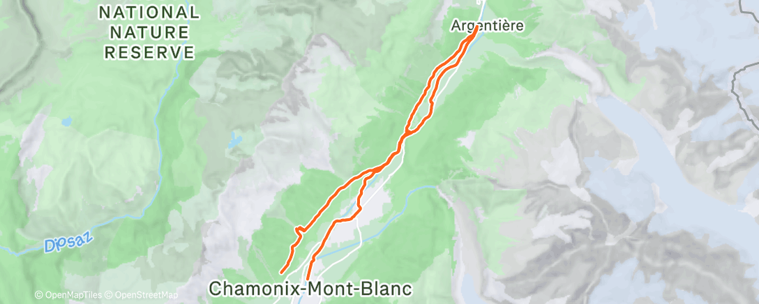 Map of the activity, Celeb Spotting along the PBS