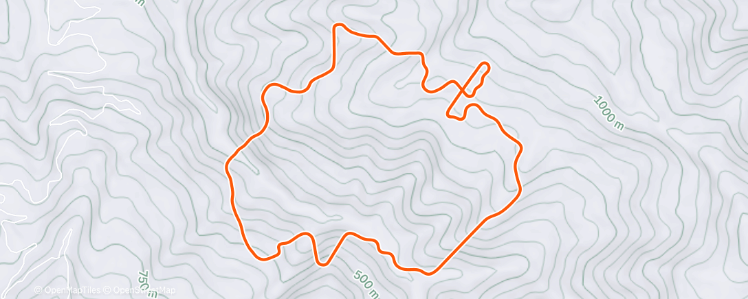 Map of the activity, Zwift - Endurance #1