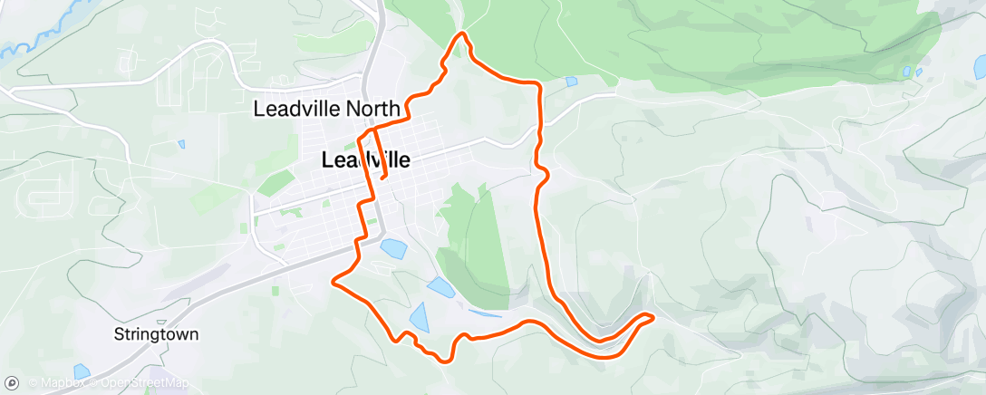 Map of the activity, Belting