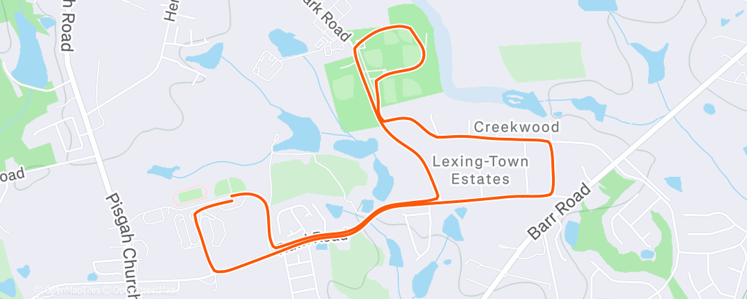 Map of the activity, BL