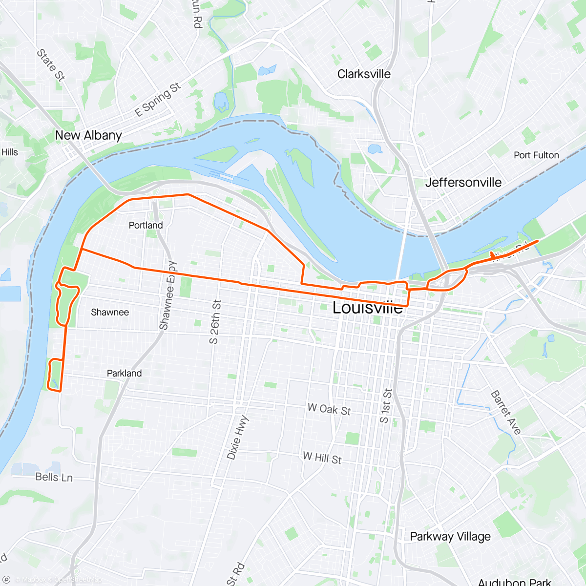 Map of the activity, Ride 502 Recovery Sunday
