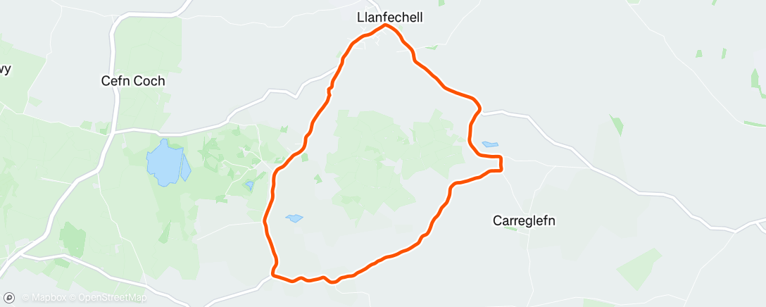 Map of the activity, You’ve got to love the sound of evenings in the countryside. Birds singing, streams trickling by, spring lambs baaing. Legs screaming in pain.