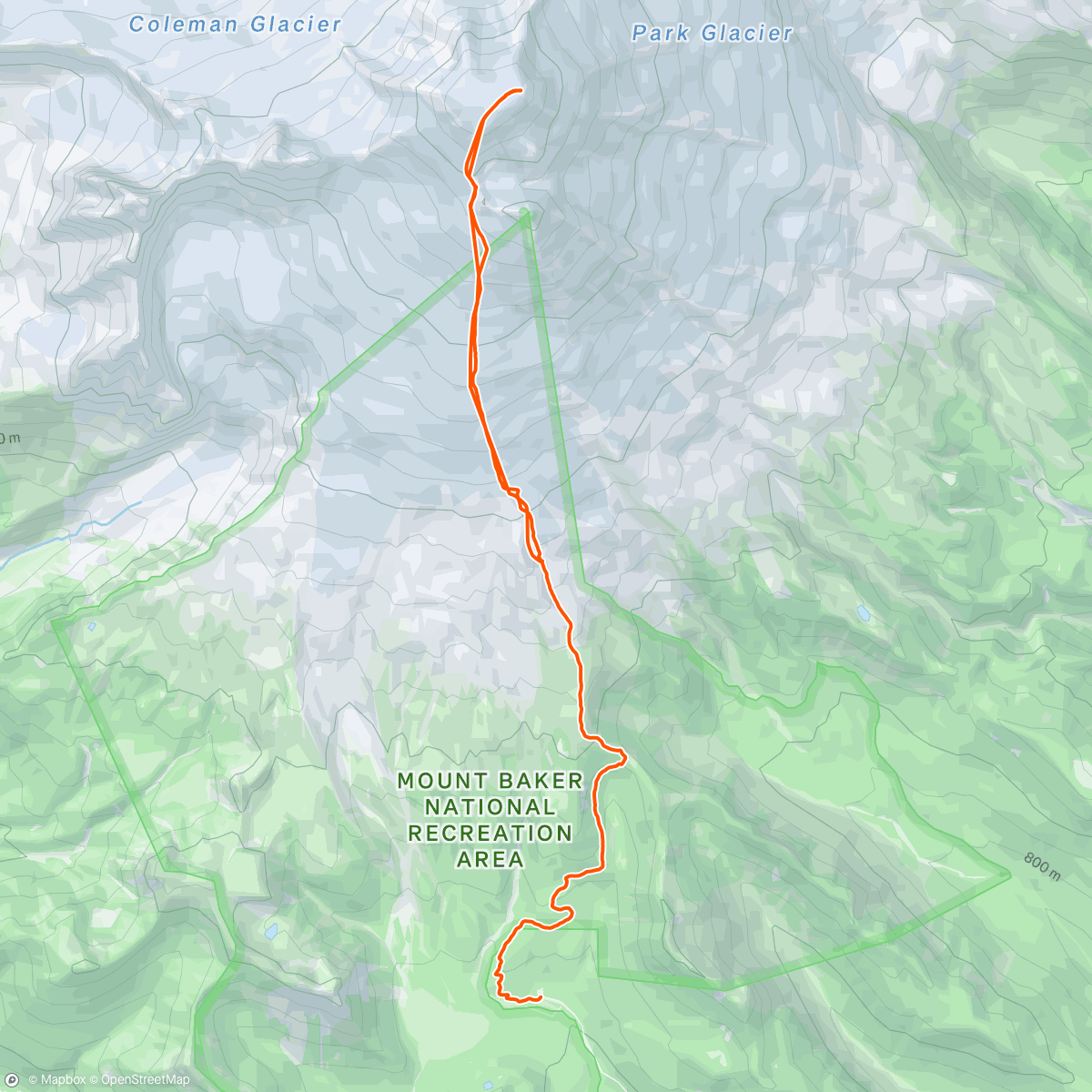 Map of the activity, Daddy Chris's Biological Children