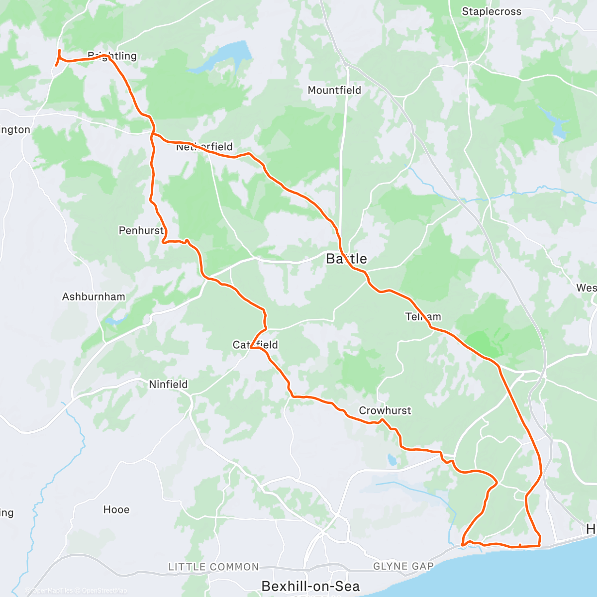 Map of the activity, Spring has sprung 🪵