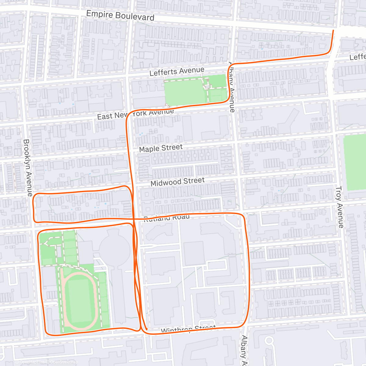 Карта физической активности (0 degrees)