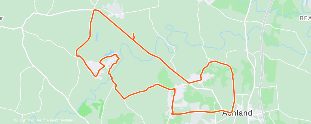 Map of the activity, Outside? Sounds fake