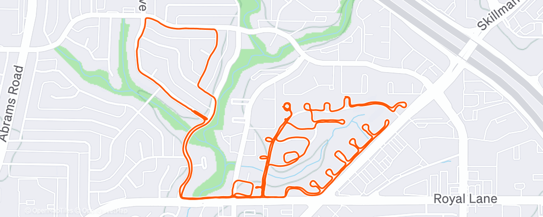 Карта физической активности (Neighborhood run 🏃)