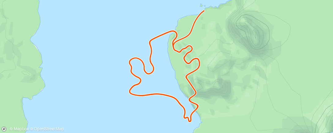 Map of the activity, Zwift - Race: Stage 3: Lap It Up - Seaside Sprint (A) on Seaside Sprint in Watopia race#14