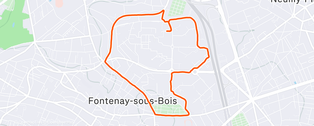 Карта физической активности (EF de mamoune)