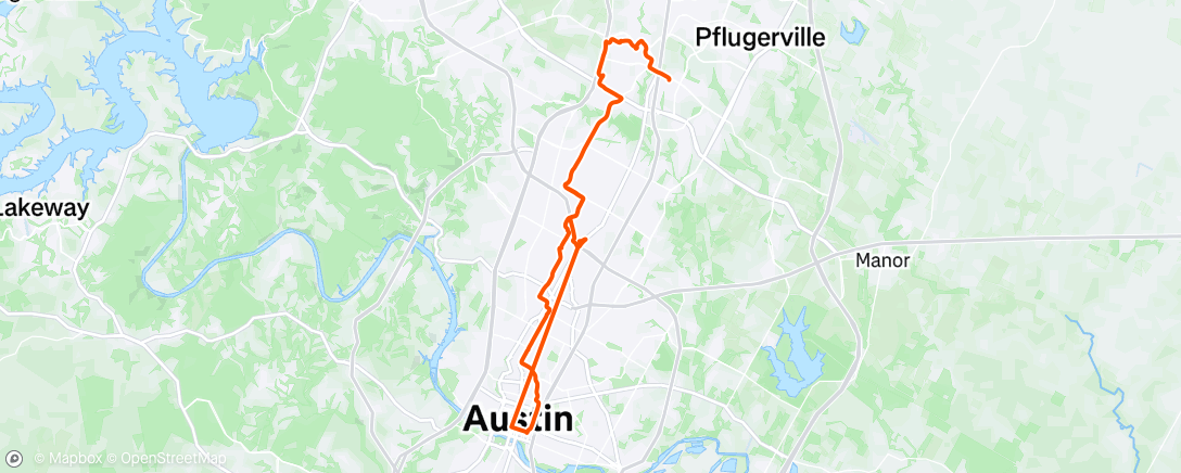 Map of the activity, ChemoRiders day 329