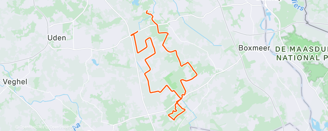 Map of the activity, Namiddagrit