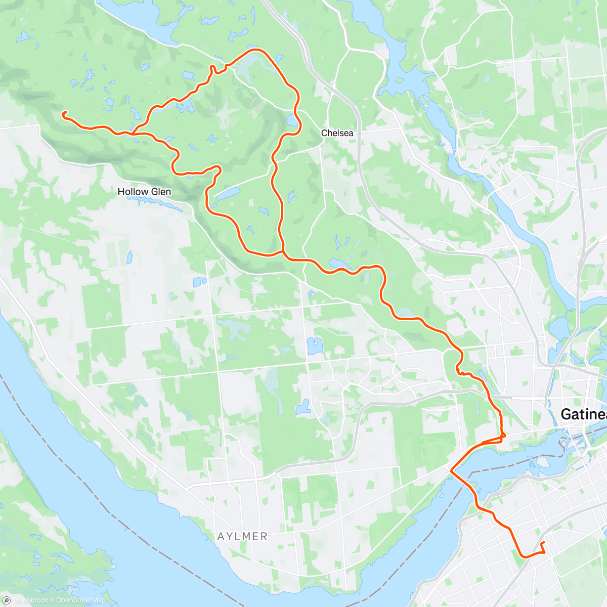 Map of the activity, A bit of a hit out with Ian
