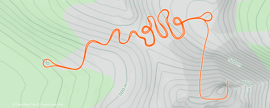 Map of the activity, Zwift - TrainerRoad: Obelisk on City and the Sgurr in Scotland