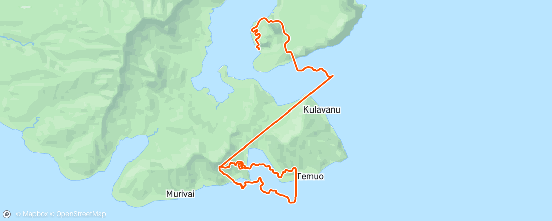 Map of the activity, Zwift - Coastal Crown Loop in Watopia panned