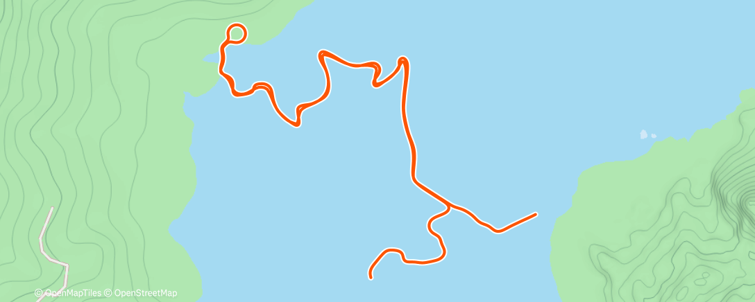 Map of the activity, Zwift - Climb Portal: Cote de Domancy at 100% Elevation in Watopia